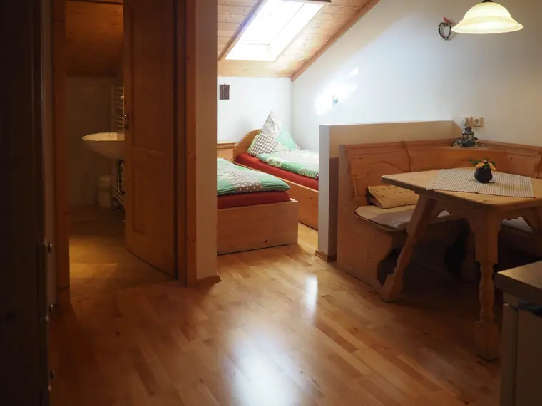 Essplatz im Appartement