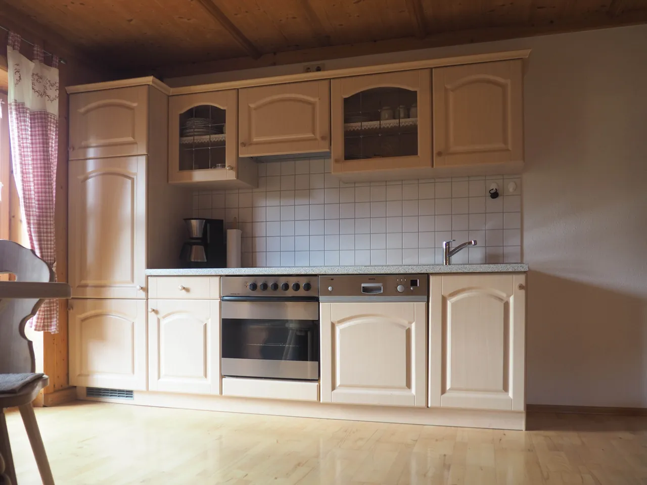 Küche der Ferienwohnung 1
